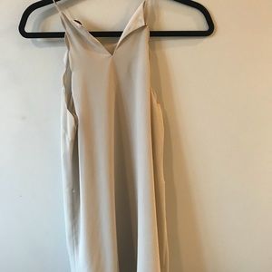 Tank, naked zebra dress